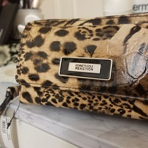 Kenneth Cole Reaction Cheetah Print Wallet
